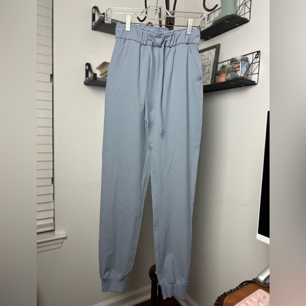 Lululemon Stretch High-Rise Jogger Full Length size 2 blue women’s - Picture 3 of 8